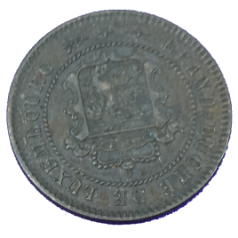 LUXEMBOURG  5 CENTIMES 1854 WILLIAM Ⅲ 1849 – 1890