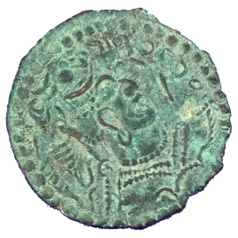 KUSHANO SASSANIAN HEPHTHALITES C.AD475 – 560 AE DRACHM BUST OF NAPKI GOBL198TYPE MITCHINER 1500