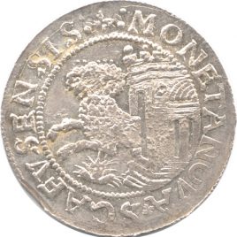 スイス　シャフハウゼン　ディケン銀貨　1631　未使用品　希少な状態