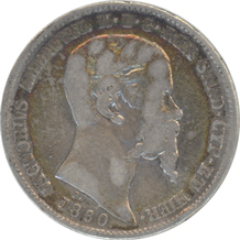 Italy Sardinia 1Lire 1860 Vittorio Emanuele II