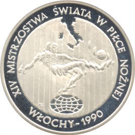 Poland 20,000Zlotych 1989 Soccer player